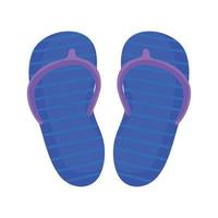 blu Flip flop Accessori vettore