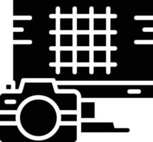 icona del glifo di layout vettore