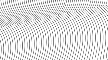 geometrico semplice minimalista. topografica linea il giro Linee astratto. modello di grigio Linee su bianca sfondo. ondulato Linee e copia spazio vettore
