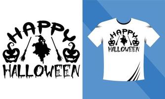 contento Halloween - Halloween maglietta design modello. contento Halloween maglietta design modello facile per Stampa tutti i propositi per uomini, donne, e bambini vettore