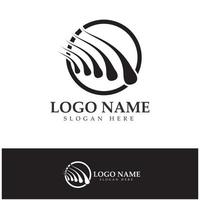 capelli trattamento logo capelli trapianto logo, rimozione logo vettore Immagine design illustrazione