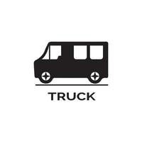 camion icona ilustration vettore modello