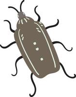 Marrone insetto scarafaggio vettore