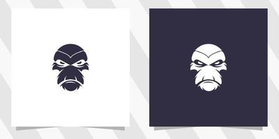 gorilla logo design premio vettore