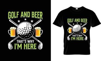 golf maglietta disegno, golf maglietta slogan e abbigliamento disegno, golf tipografia, golf vettore, golf illustrazione vettore