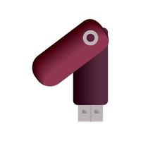 USB memoria il branding modello vettore