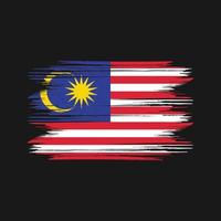Malaysia bandiera design gratuito vettore