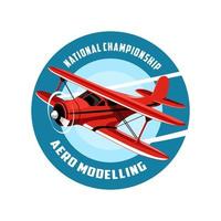 aereo volo volante viaggio illustrazione design logo icona vettore