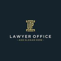 su iniziale logo monogramma design per legale, avvocato, procuratore e legge azienda vettore