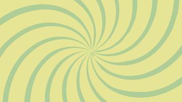 verde e giallo rotazione spirale sfondo illustrazione, Perfetto per sfondo, sfondo, cartolina, sfondo vettore