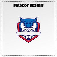 sport logo vettore futsal squadra portafortuna illustrazione design