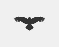 corvo vettore silhouette