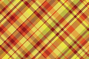 tartan o plaid Halloween colore modello. vettore