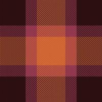 tartan o plaid Halloween colore modello. vettore