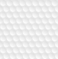 astratto sfondo di palla golf, senza soluzione di continuità struttura a partire dal cerchio. pendenza bianca e grigio geometrico modello per sport gioco golf. vettore modello