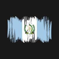 Guatemala bandiera vettore spazzola. nazionale bandiera spazzola vettore