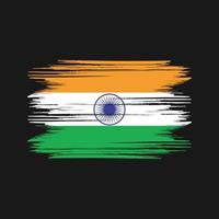 India bandiera design gratuito vettore