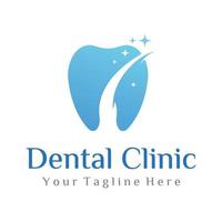 astratto dentale logo modello design. dentale Salute, dentale cura e dentale clinica. logo per Salute, dentista e clinica. vettore