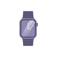 illustrazione piatta dello smartwatch. elemento di design icona pulita su sfondo bianco isolato vettore