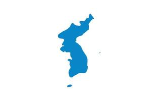 bandiera della corea vettore