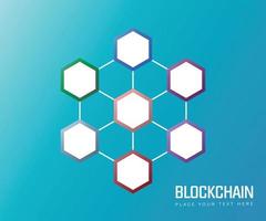 bloccare catena design. crypto moneta estrazione icona. bitcoin servizio. vettore