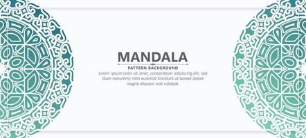 pendenza colore mandala stile sfondo vettore