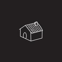 casa vettore logo modello per vero tenuta azienda. illustrazione di tetto. design elemento. creativo idea per logotipo