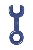 blu chiave inglese chiave attrezzo vettore