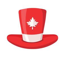 tophat canadese cultura vettore