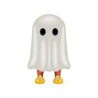 Halloween fantasma personaggio vettore
