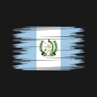 Guatemala bandiera spazzola vettore. nazionale bandiera spazzola vettore