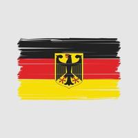 Germania bandiera vettore. nazionale bandiera vettore