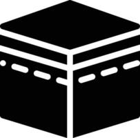 illustrazione vettoriale kaaba su uno sfondo simboli di qualità premium. icone vettoriali per il concetto e la progettazione grafica.