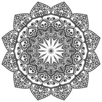 mandala ornamentale di lusso design sfondo vettore