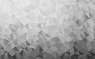 copertina low poly argento chiaro, grigio vettoriale. vettore