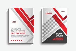 moderno e creativo professionale attività commerciale aziendale libro copertina Stampa design modello nel a4 vettore