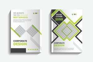 moderno e creativo professionale attività commerciale aziendale libro copertina Stampa design modello nel a4 vettore