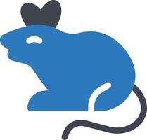 illustrazione vettoriale di ratto su uno sfondo simboli di qualità premium. icone vettoriali per il concetto e la progettazione grafica.