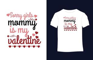 San Valentino vettore maglietta design con sagome, tipografia, Stampa, vettore illustrazione