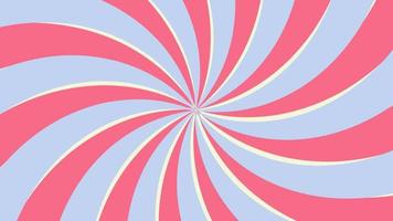 estetico retrò rosa e blu spirale a strisce fondale illustrazione, Perfetto per sfondo, sfondo, cartolina, sfondo, bandiera per il tuo design vettore