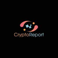 crypto logo design modello per Tech o tecnologia attività commerciale vettore