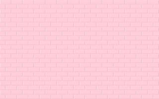 sfondo astratto rosa con design a parete in mattoni. modello vettoriale senza soluzione di continuità. illustrazione