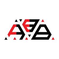 creativo triangolo lettera logo design per il tuo attività commerciale vettore