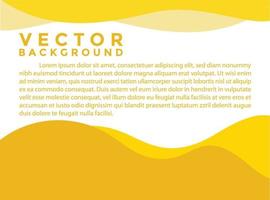 sfondo giallo illustrazione vettoriale effetti di luce grafica per testo e bacheca di messaggi design infografica.