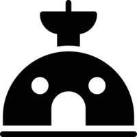 illustrazione vettoriale dell'osservatorio su uno sfondo. simboli di qualità premium. icone vettoriali per il concetto e la progettazione grafica.