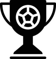 illustrazione vettoriale del trofeo su uno sfondo. simboli di qualità premium. icone vettoriali per il concetto e la progettazione grafica.