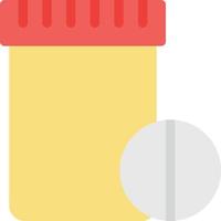 illustrazione vettoriale di pillole su uno sfondo. simboli di qualità premium. icone vettoriali per il concetto e la progettazione grafica.