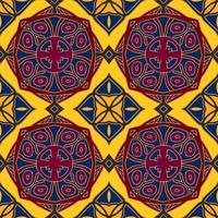 multicolore marocchino senza soluzione di continuità modello. tradizionale Arabo islamico sfondo. Vintage ▾, Turco, indiano stile ideale per tappeto, ceramica, piastrelle. vettore illustrazione.