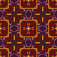 multicolore marocchino senza soluzione di continuità modello. tradizionale Arabo islamico sfondo. Vintage ▾, Turco, indiano stile ideale per tappeto, ceramica, piastrelle. vettore illustrazione.