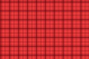 rosso tessuto modello vettore con nero strisce. senza soluzione di continuità tartan modello decorazione per tessuto stampe. percalle plaid modello vettore con rosso colore strisce. infinito percalle modello design per camicie.